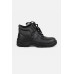 Black High Ankle Idustrial Safety Shoe